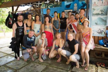 Post manta ray swims - Indonesia