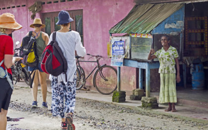 Meeting the locals, Sri Lanka